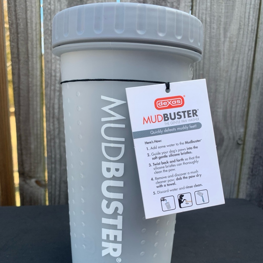 Dexas MudBuster Paw Washer in Gray